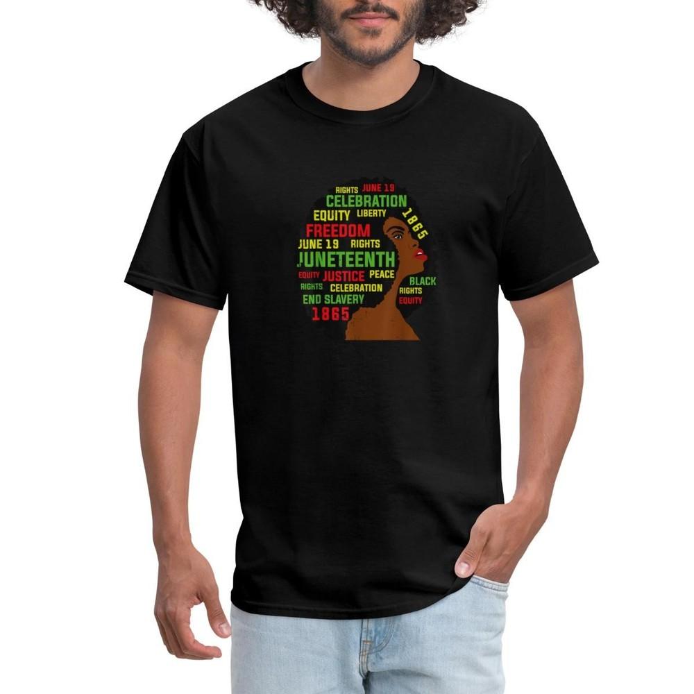 Juneteenth Women African American Power Freedom Men s T-Shirt Unisex T-Shirt XXL