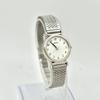 Used [New Battery] SEIKO Ladies Watch Silver 4N21-0052 631483 Genuine Belt