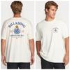 Billabong Mens Casual Diving PRFOSports 2026 Summer Mens Pure Cotton Tshirt Mens Clothing Mens Tshirt Street Wear Y2K Tops