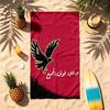 Al ahly (1) Theme Beach Towel Sand Resistant Soft And Comfortable Suitable For The Pool Camping Yoga And Diving A Travel Essential