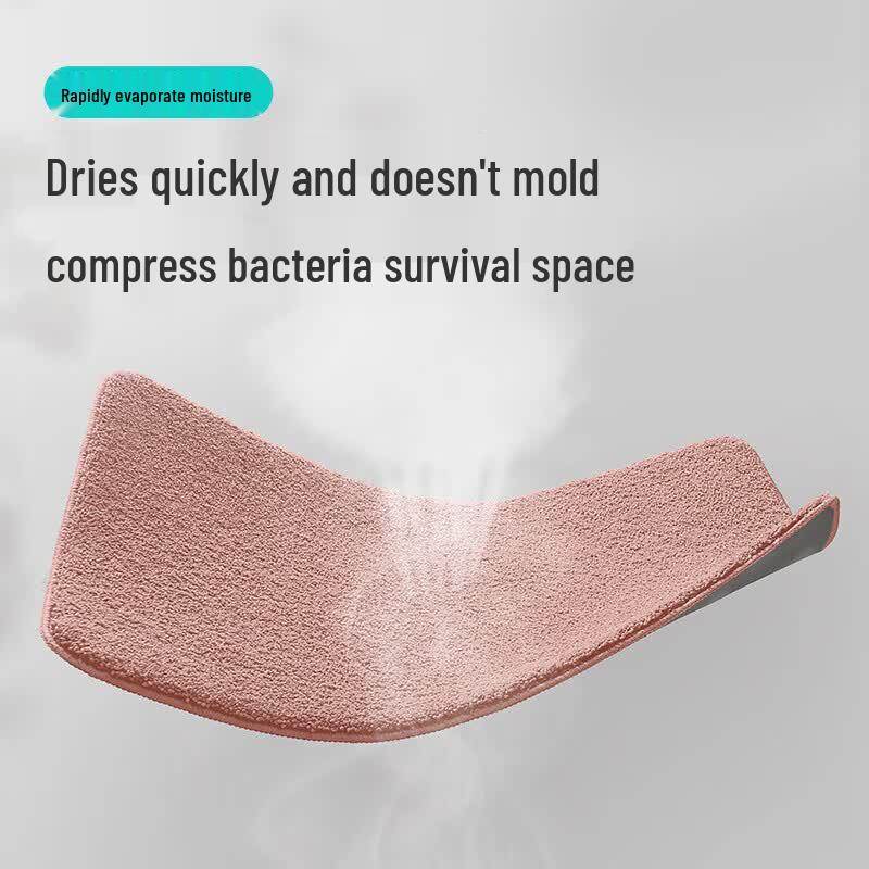 Absorbent Non-Slip Bathroom Floor Mat