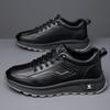 Mode Hohe Qualität Marke Herren Echtleder Freizeitschuhe Dicksohlige Verschleißfeste Outdoor Wanderschuhe Schlichte Herren Oxford Schuhe