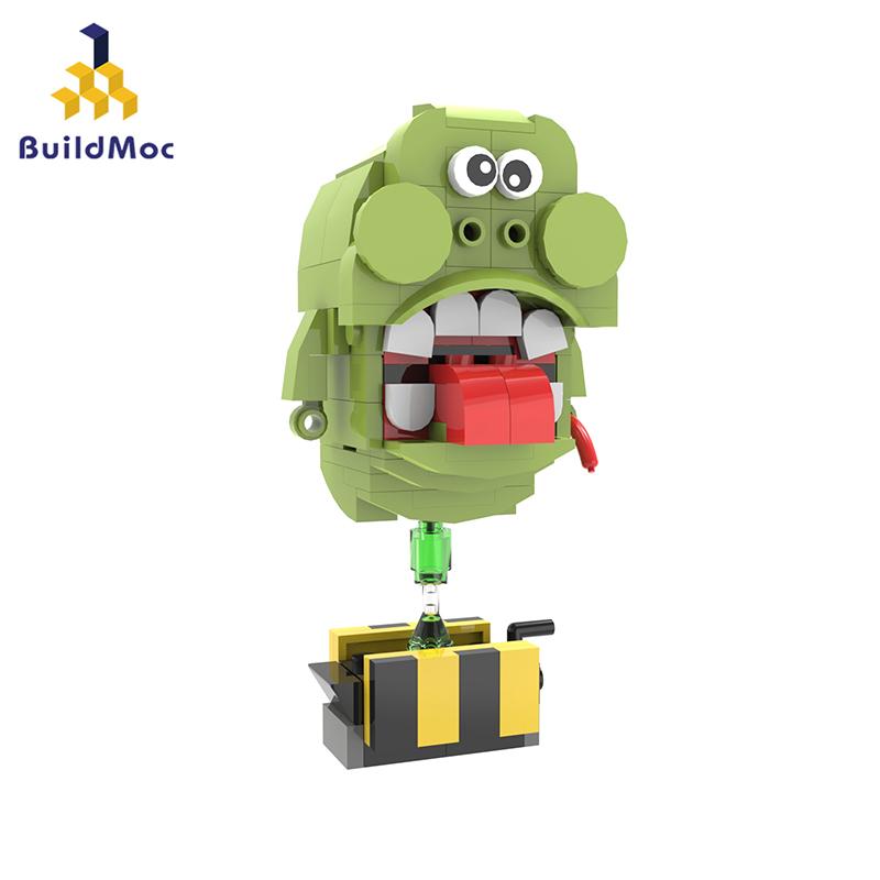 

LEQUMOC Classic Movie 1984 Ghostbustersed Slimer White Ghost Action Figures Model Building Blocks Toys Gift