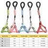 Lightweight Pet Chest Strap Escape Proof Cat Collar Lead Leash Dog Harness and Leash Set  Walking