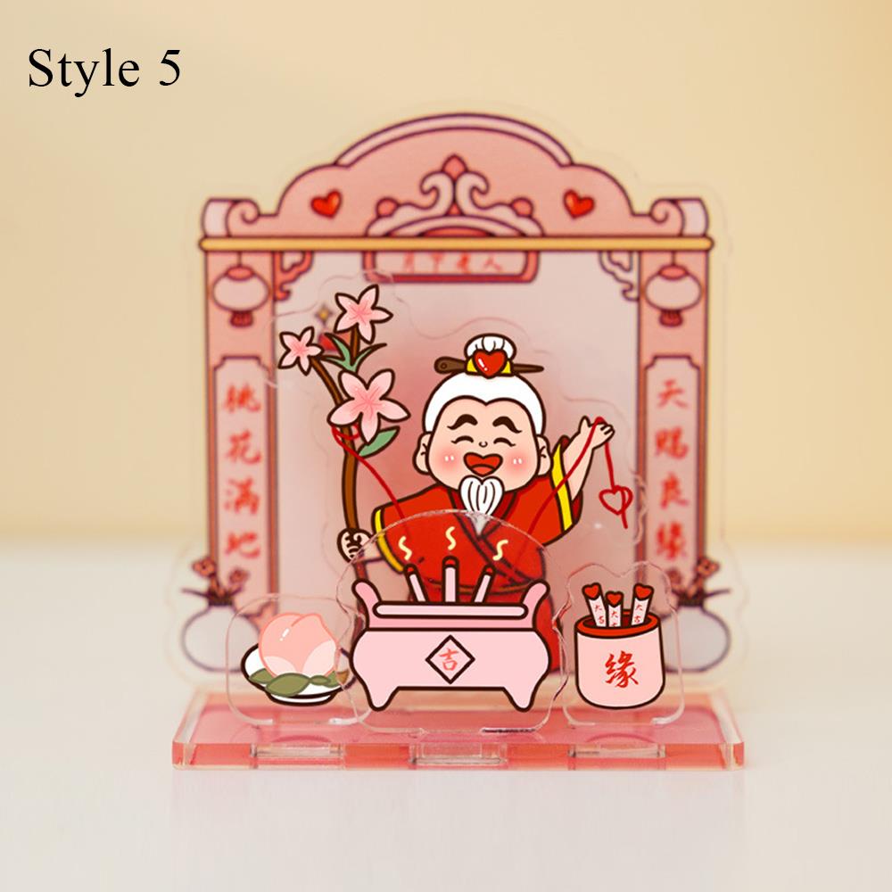 

Тема Года Змеи Бог Богатства Мультяшный Акриловый Мультяшный Акрил 2025 Новый Год Тема Года Змеи Новогодние Украшения Домашний Декор