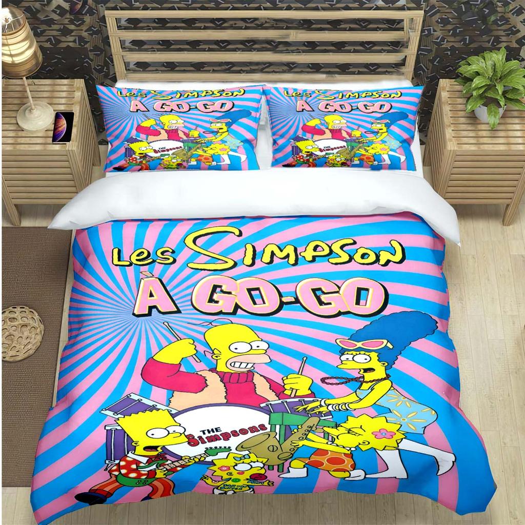 Beliebte Cartoon-TV-Rollen-Druck Bettwäsche-Sets Bettwaren-Set Bettdecken-Set Teens Mädchen Twin Einzel Kind Geschenk