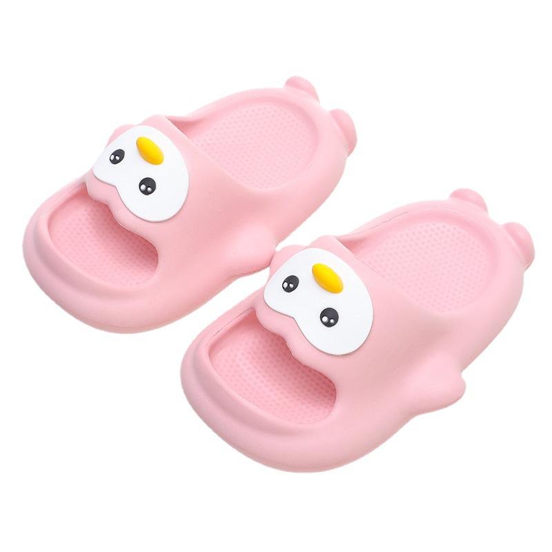 Entenküken Kinderhausschuhe Cartoon weiche Sohle bequeme Sandalen Zuhause Badezimmer Babyschuhe