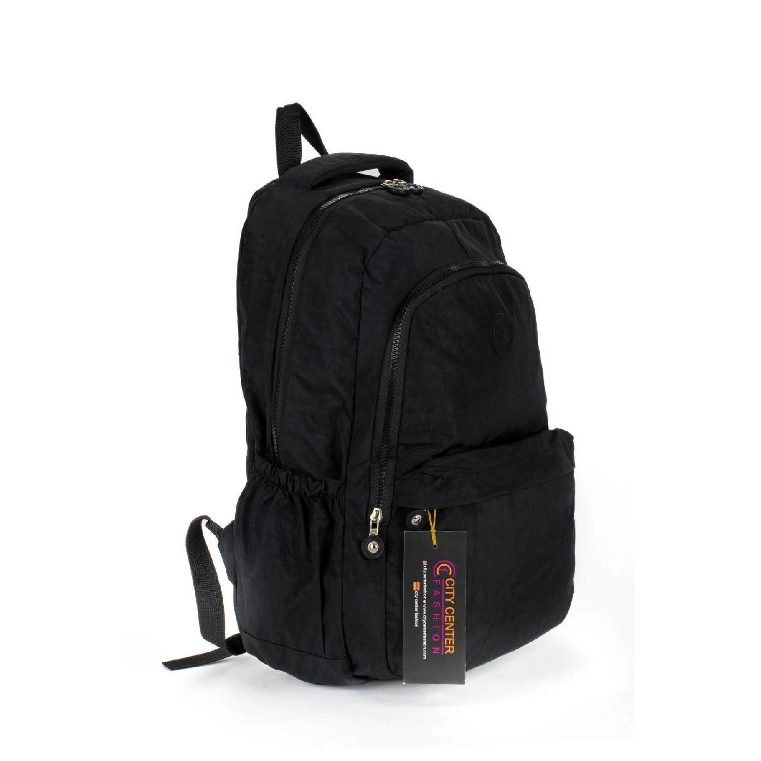 

Unisex Crinkle Waterproof Fabric Large Size Multi-compartment School And Travel Backpack Cty-lbn-102 Büyük Boy спаржевий