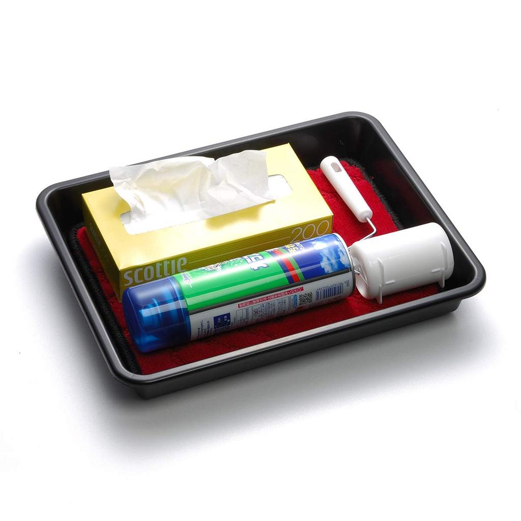 DAD Garson Tray with Executive Mat Red GARSON D.A.D (Embroidery Gold) HA607-02