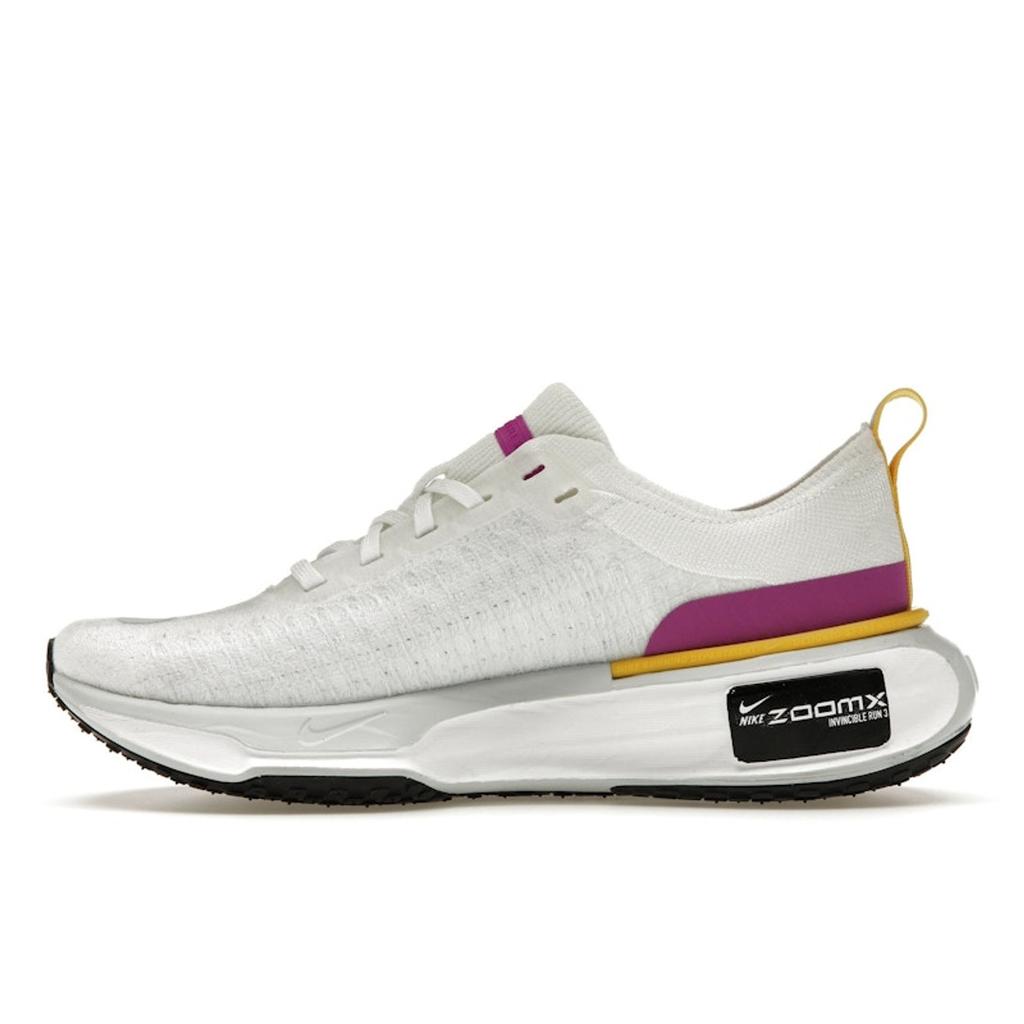 Nike  ZoomX Invincible 3 White Vivid Purple Women Sneakers Vivid-Sulfur Pure-Platinum DR2660-101