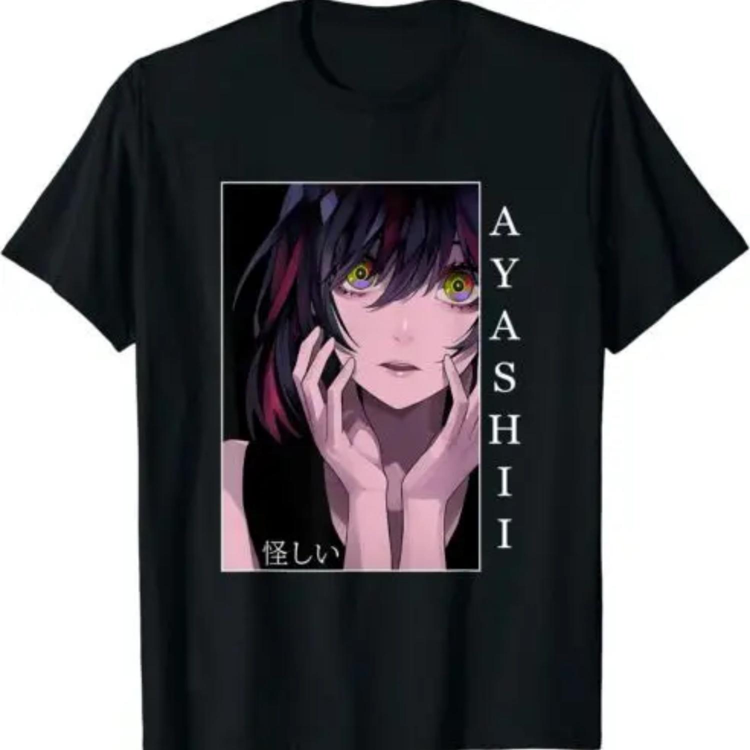 Новая Аниме Девушка Японский Аяшии Эстетичный Аниме Отаку Подарок Премиум Футболка S
