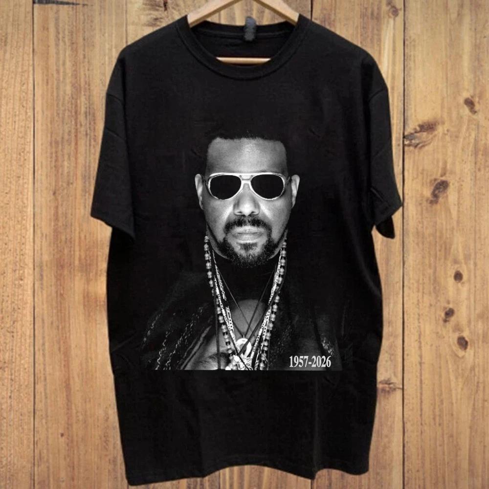 Afrika Bambaataa graphic 100Cotton unisex shirt 2026 Summer New oversize fashion Y2k style Unisex streetwear commemorative Tshirt S