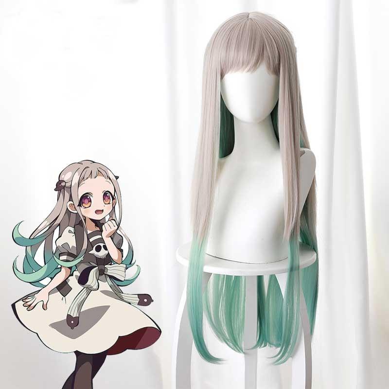 Scione Anime Jibaku Shounen Hanako Kun Nene Yashiro Cosplay Kostüm Komplettes Set Toilettengebundenes Kleid
