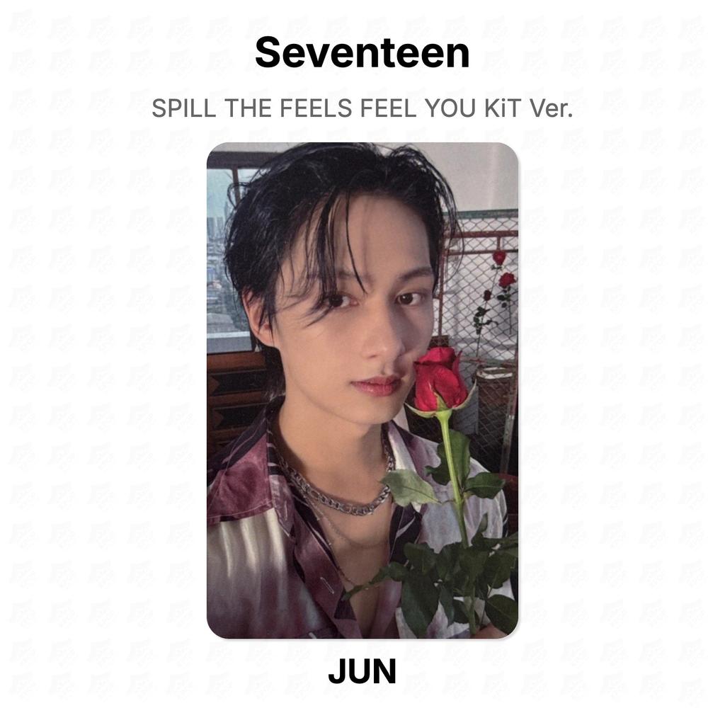 Seventeen SPILL THE FEELS FEEL YOU KiT Ver. Official Photocard