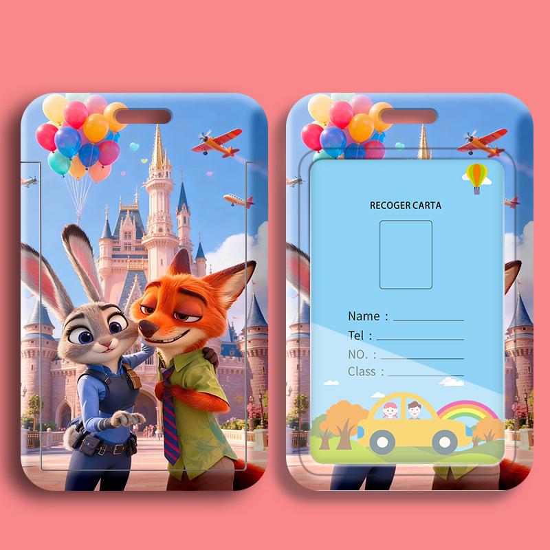 Popular Student Animal Lanyard Badge & ID Card Holder
