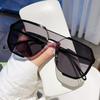 New Vintage Square Sunglasses Women Men Luxury Brand Big Round Sun Glasses Female Male Eyewear Oculos De Sol for Man Woman
