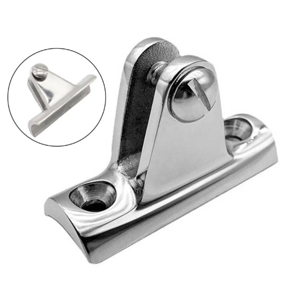 Concave Base Mount Bimini Top Fitting 316 Stainless Steel Deck Hinge Boat Accessories  Marine Boat