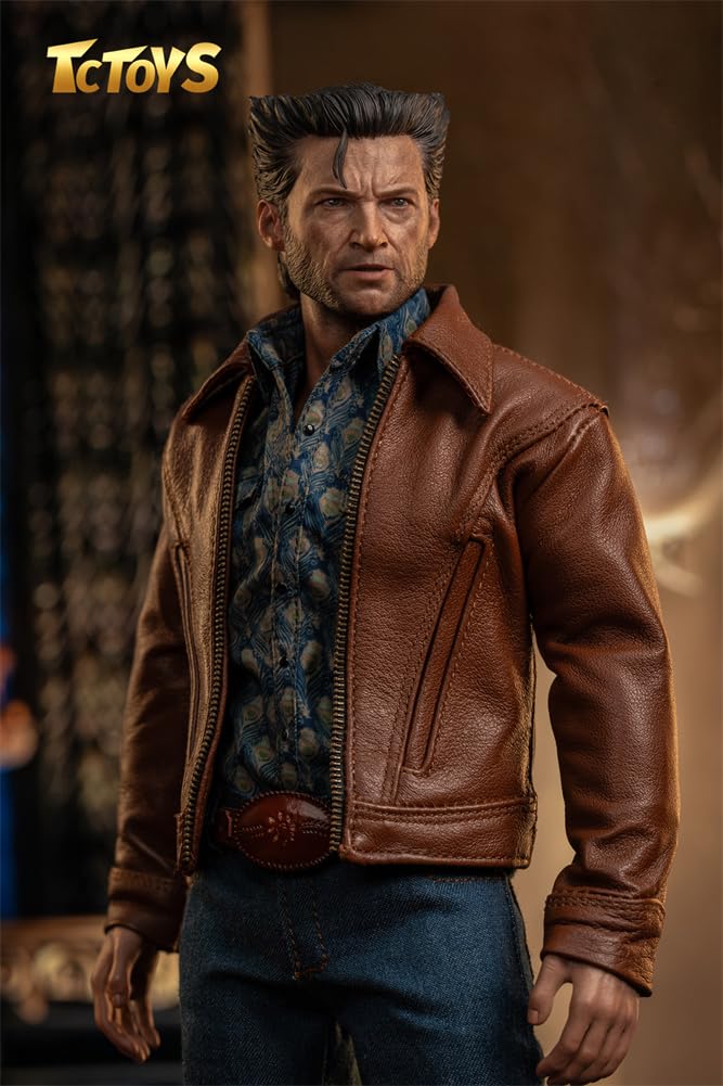 1:6 Kongo Wolf Logan Männlich 12-Zoll Action-Puppe Körper Spielzeug Kopf Hände Handtuch