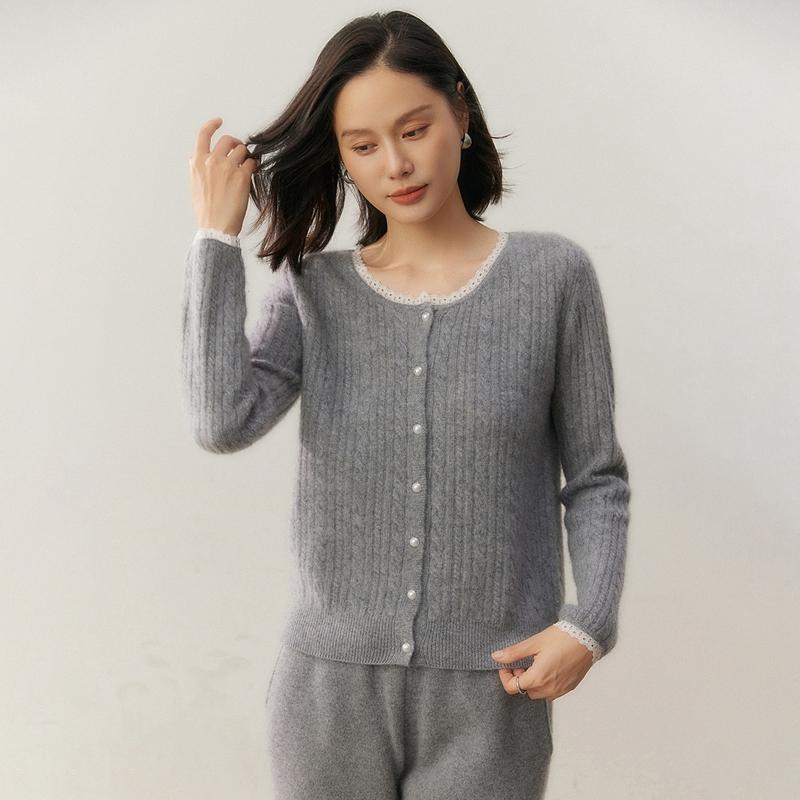Qinghe 100% Pure Cashmere Women's Sweater - Ultra Soft Luxury Winter Pullover