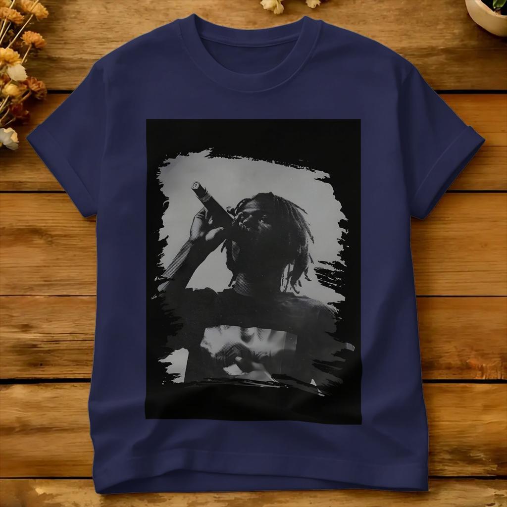Daniel Caesar Vintage T-Shirt Strandmode T-Shirts Reine Baumwolle Rundhalsausschnitt Große Größen 5XL T-Shirts Kurzarm Y2K Retro T-Shirt