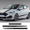 Car Stickers Door Side Hood Decals DIY Stripes Sport Styling Auto Accessories for Ford Fiesta MK7 MK8 MK5 MK6 ST Vinyl Film
