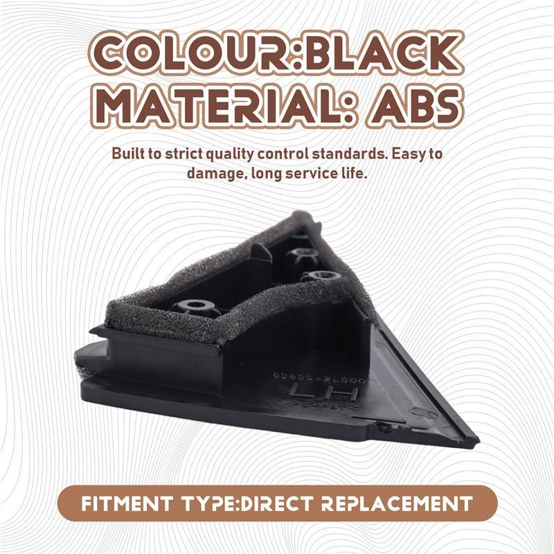 AA92-Car Left Rear Door Delta Molding For I30 Sedan 2008-2011 Car Replacement Spare Parts Accessories 838302L000