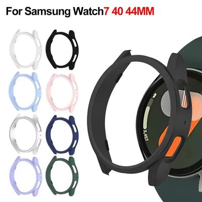 Etui+Pasek do Samsung Galaxy Watch 7 6 5 4 40mm 44mm Silikonowy oficjalny Pasek PC Osłona Ochronna Zderzak do Galaxy Watch 6Classic