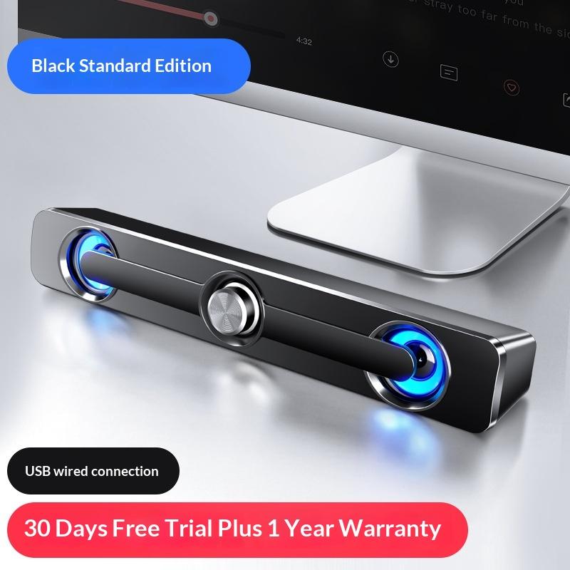 Bluetooth Usb Wired Speakers Bar Stereo Speaker For Projector Pc Laptop Phone Computer 3.5Mm Aux Speaker