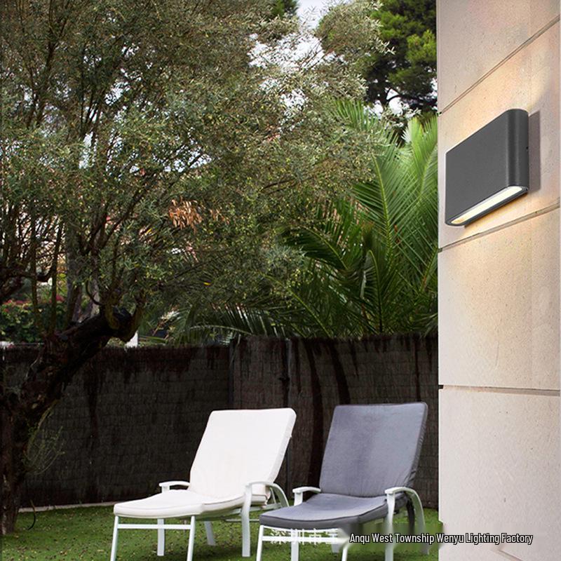 Nordic Ultra-Thin LED Wall Light for Outdoor or Indoor Use