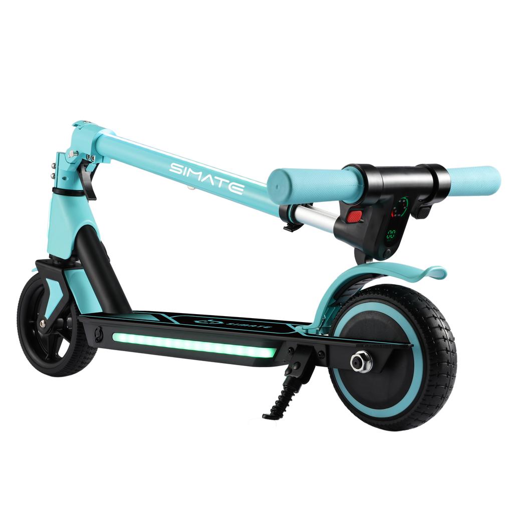 Simate S2 Pro Monopattino Elettrico Pieghevole Per Bambini Batteria 21.6V2.5Ah Ruote da 6.5 Pollici Carico 70kg Gioco all'Aperto Sicuro E-Scooter
