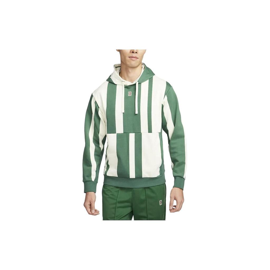 Nike Dri-Fit Striped Pullover Hoodie Gorge Green FD5395-341