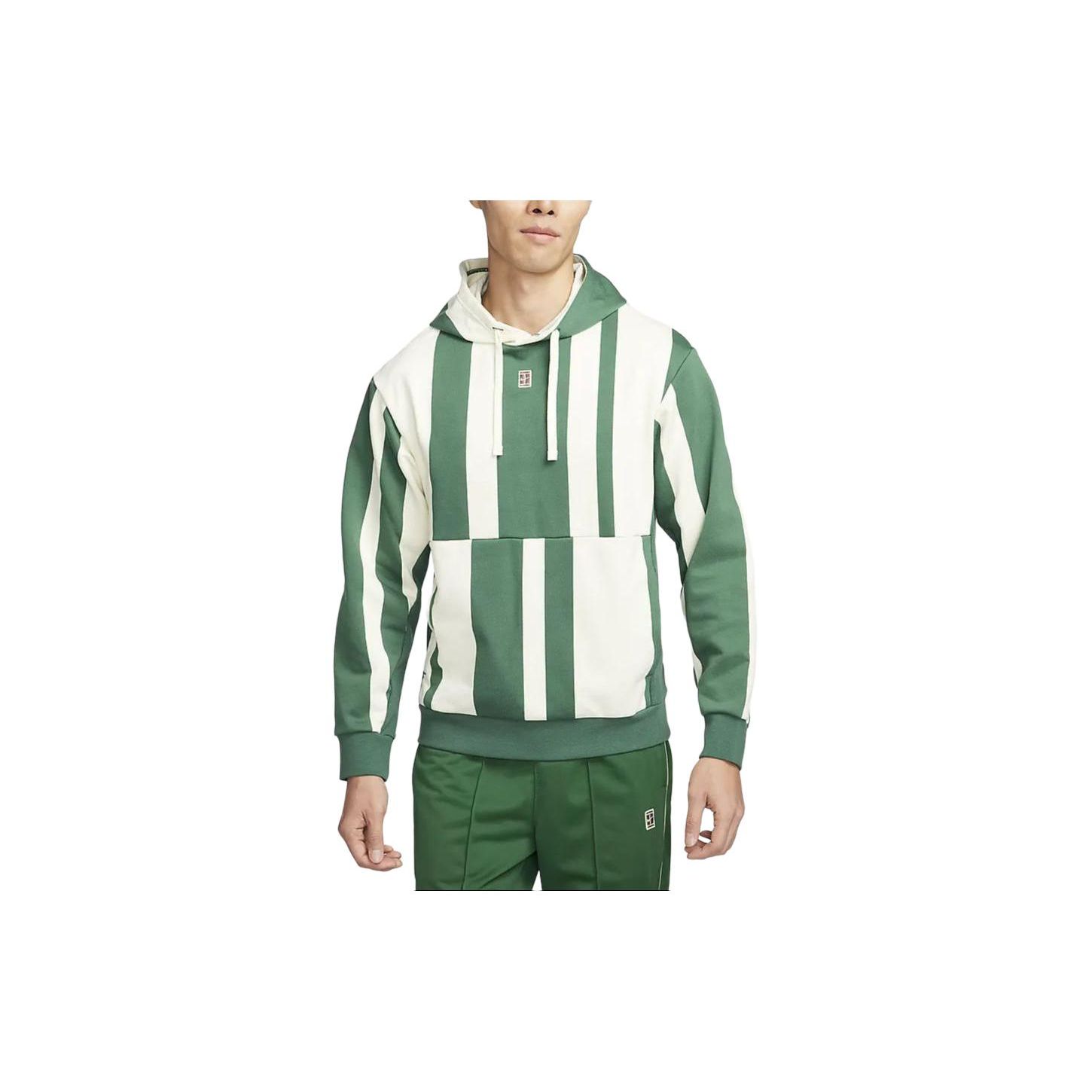 

Nike Court Heritage American Vintage Color Block Quick-Dry Casual Hoodie Men Hoodies Canyon-Green FD5395-341 M