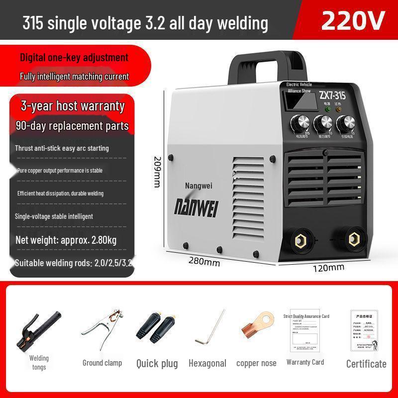 Dual Voltage 315 Portable High Power Three-Phase Automatic Welding Machine
