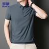 ROMON Men's Polo Neck Ice Silk Quick Dry Short Sleeve T-Shirt