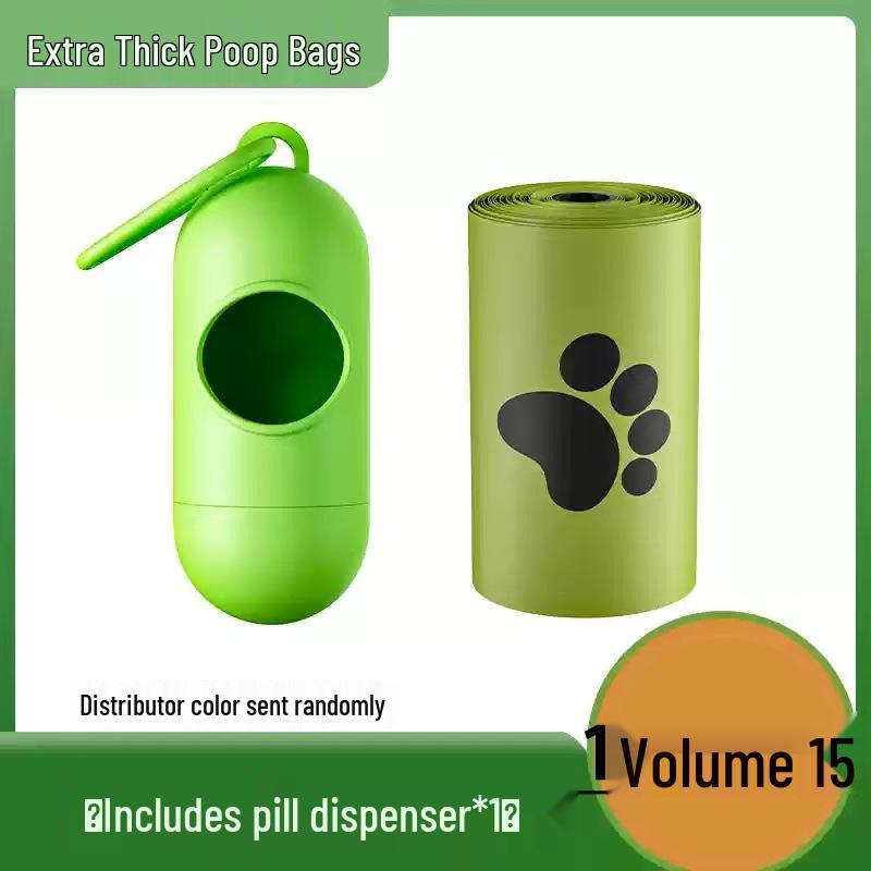 

Thickened Degradable Pet Poop Bags: Cat Litter & Dog Waste Disposal