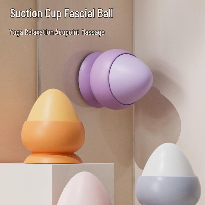 Yiming Suction Cup Solid Silicone Fascia Ball