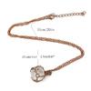 Natural Crystal Holder Necklace Colorful Stone Mesh Pocket Pendant Choker Adjustable Chain Neckchains for Women Girl