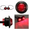 10X Round LED Red 3/4'' Marker LED Side Truck Clearance Lights Trailer Lamp New