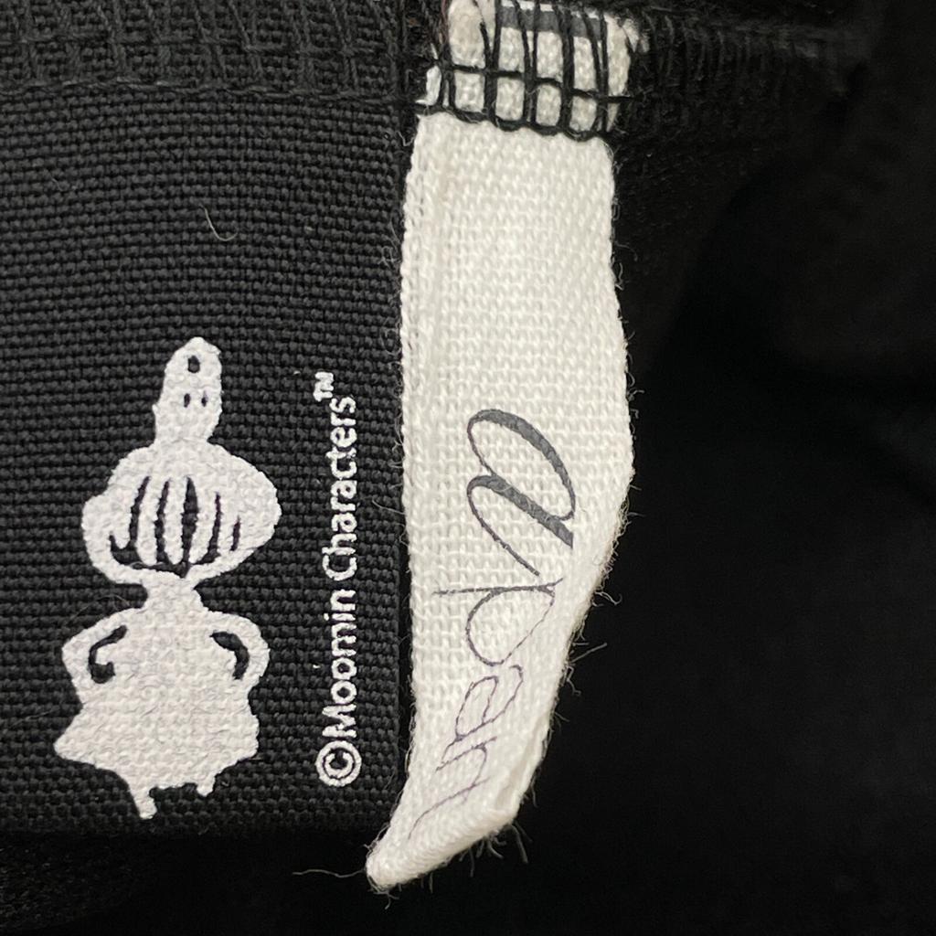 A Part of Me. MOOMIN Black Sleeveless One-Piece Dress Not Written blackUsed