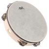 Aklot Tambourine, Birch Hand Drum, 10-inch Percussion with Double Jingles, Perfect for Parties, Gifts, Education, KTV, Kids' Games, Music Recitals,