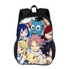 FAIRY TAIL Backpack Cartoon Anime Printed Student Boys and Girls New Large Capacity Versatile Lightweight