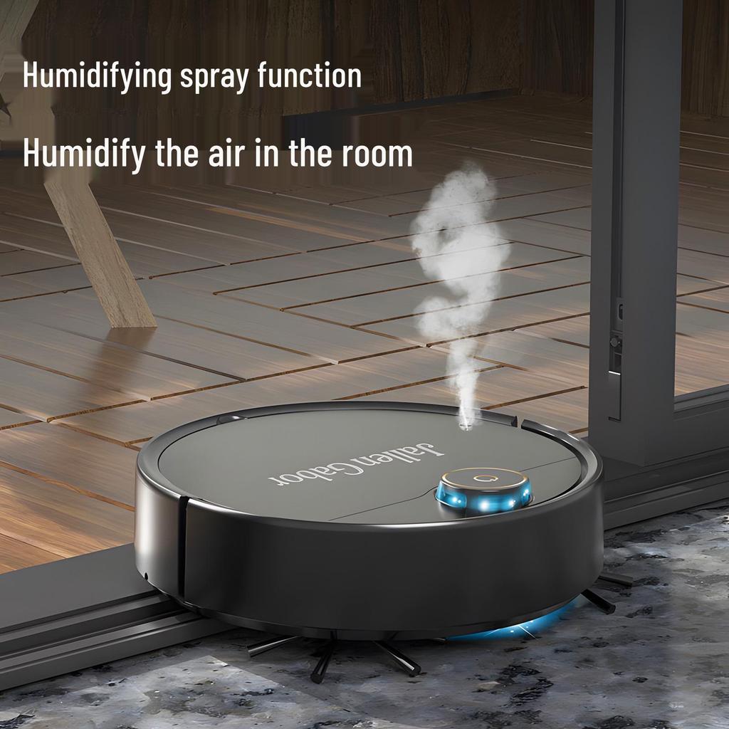 3-in-1 Smart Vacuum Cleaner: Robotic Vacuum, Mop & Nano Spray Humidifier