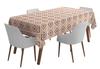 Vargottam Indoor Outdoor  Tablecloth  58x102 Inch  Rectangle  Tablecloth Waterproof Patio  Table  Cloths- Spring Summer  Table