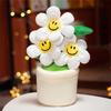 Decoration Plush Sunflower Toy Home Decoration Waist Support Plant Doll Pot