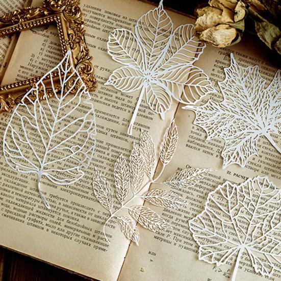10Pcs/Set Scrapbooking Pad Lace Pattern Easy To Use Lightweight Craft Material Journaling Paper for Home