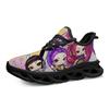 Børnenes Afslappede Sko Tegneserie Piger Musiknoter Print Afslappede Sports Sneakers Afslappede Løbesko til Mænd Kvinder Store
