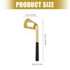 Decorsative Golf Clubs Style Opener Premium Coppers Build Easy to Use Compact Designs Ideal for Kitchens Decors Gift Giving