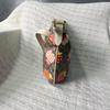 [Pre-Owned] Ophidia Valentine's Day Collection Heart Apple Pattern Logo Leather Dumpling Bag Half Moon Crossbody Shoulder Bag - Very Good #1SAFR72