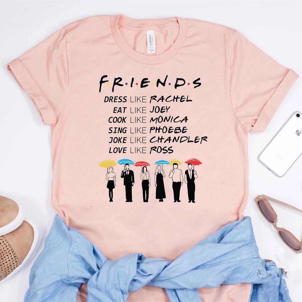 2020 Friends Be Like Shirt Friends Tv Show Tshirt Best Friends Pivot Shirts Girls Tumblr Tee Hipster Tops