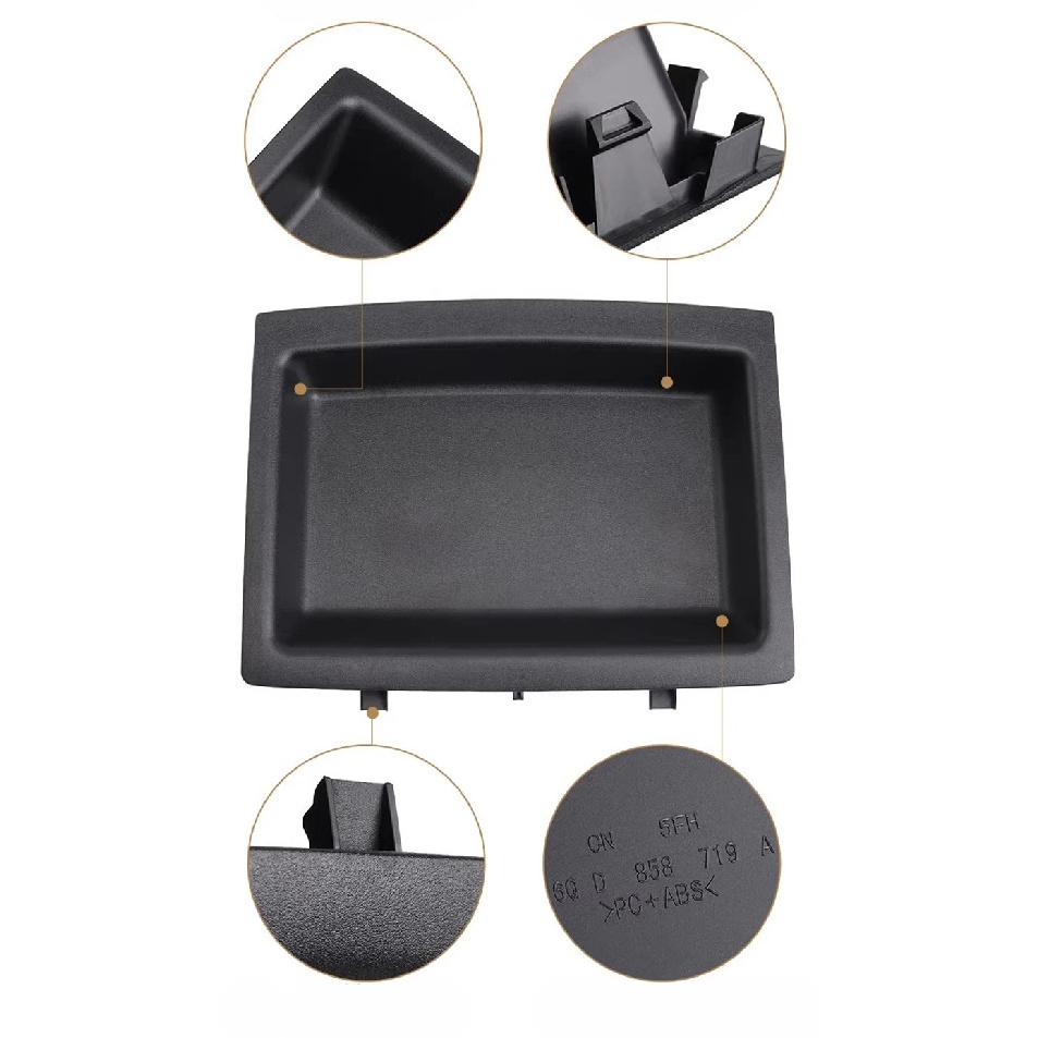 Car Centre Console Tray Storage Box Compartment Shelf OEM 6Q0858719A for Polo 9N 2002 2003 2004 2005 2006 2007 2008 Accessories